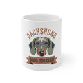 Dachshund Good Dog Club Mug – 11oz Cute Wiener Dog Coffee Cup