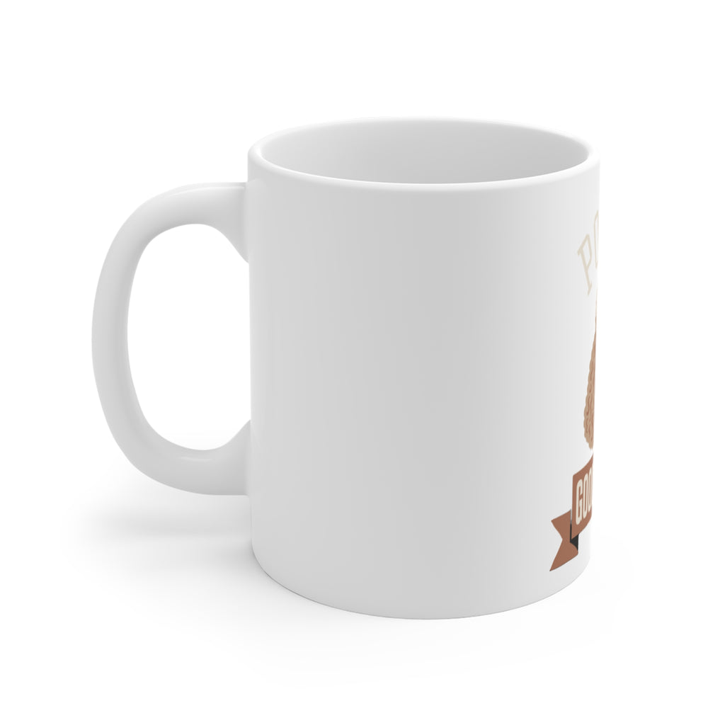 Poodle Good Dog Club Mug — 11oz Cute Poodle Coffee Cup for Dog Lovers