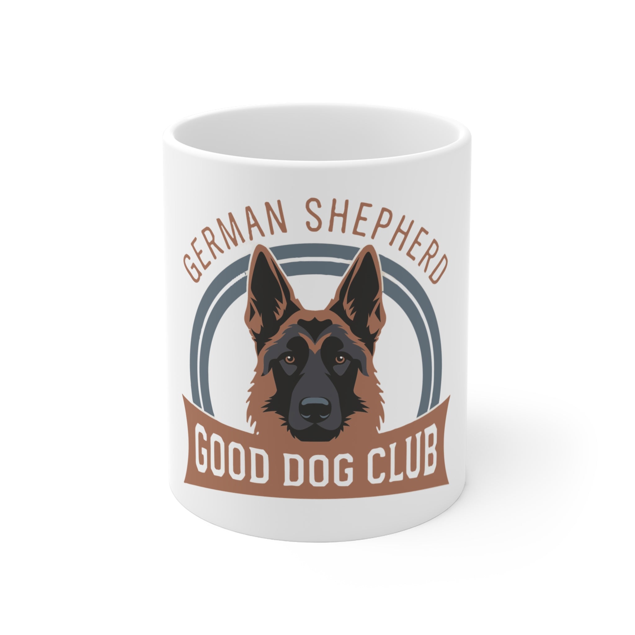 German Shepherd Good Dog Club Mug – 11oz Ceramic Coffee Cup
