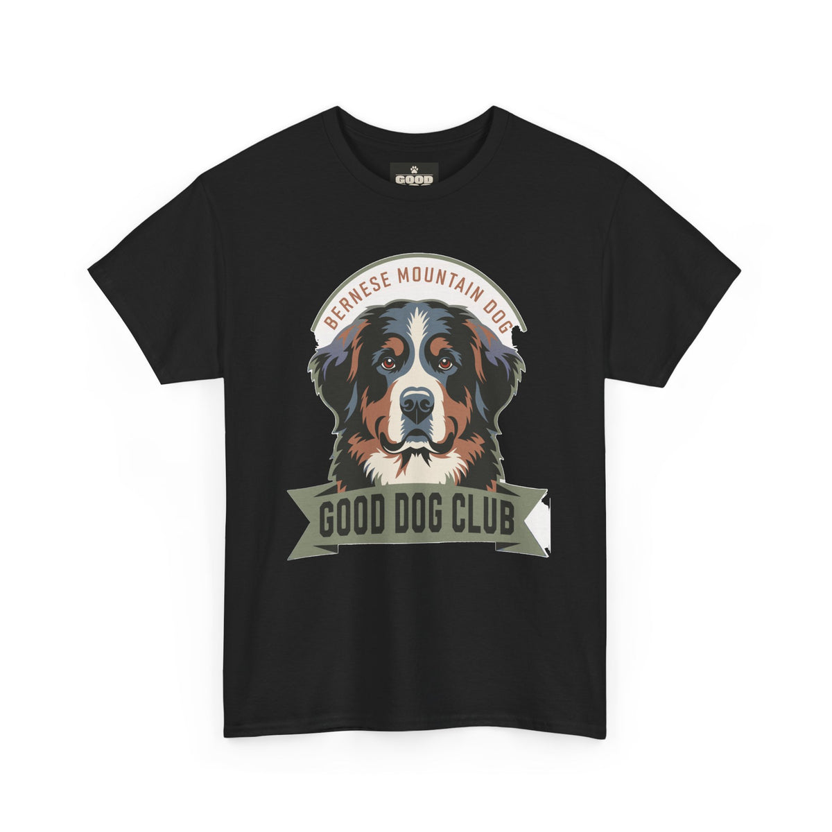 Bernese Mountain Dog Good Dog Club T-Shirt