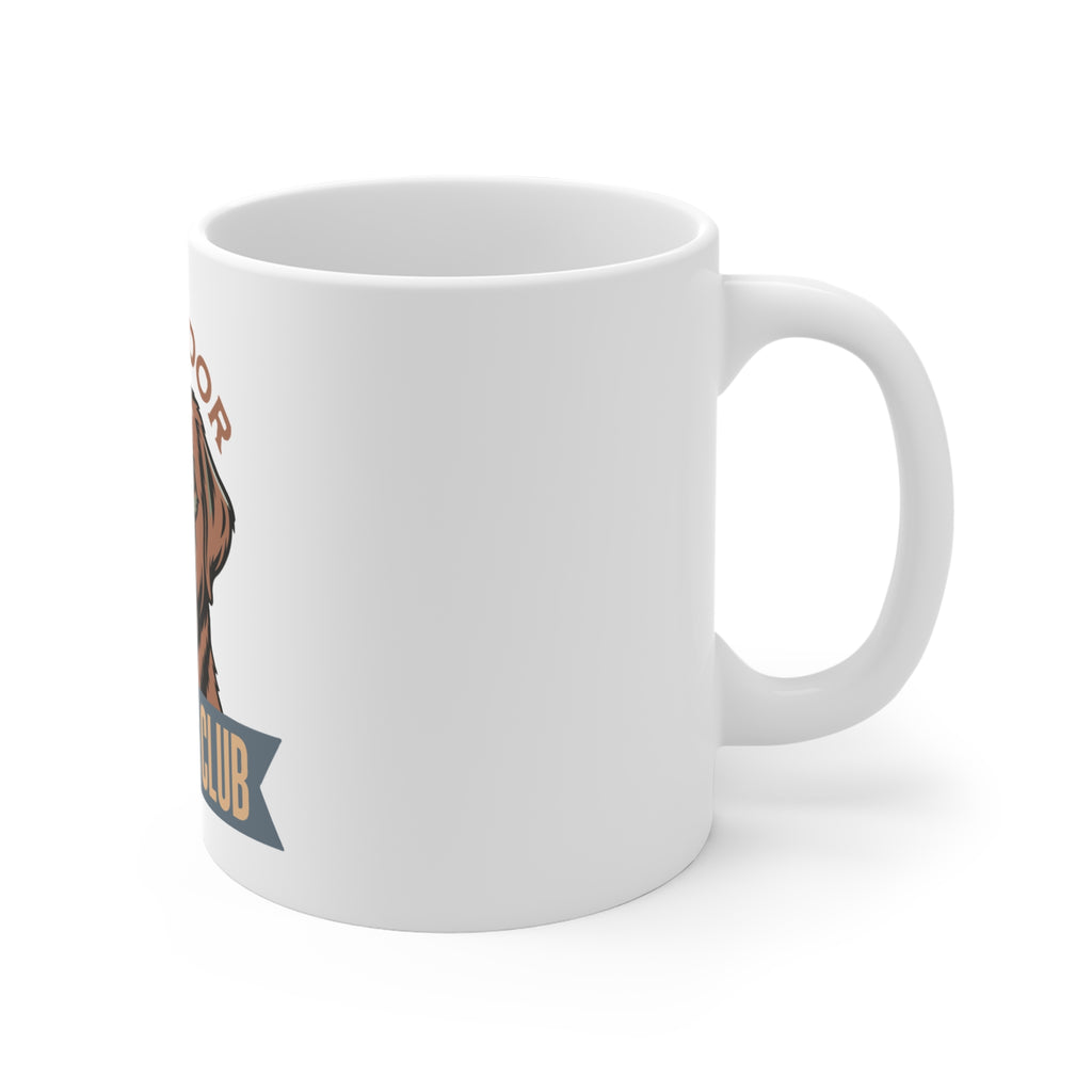 Labrador Good Dog Club Mug — 11oz Ceramic Coffee Cup for Dog Lovers