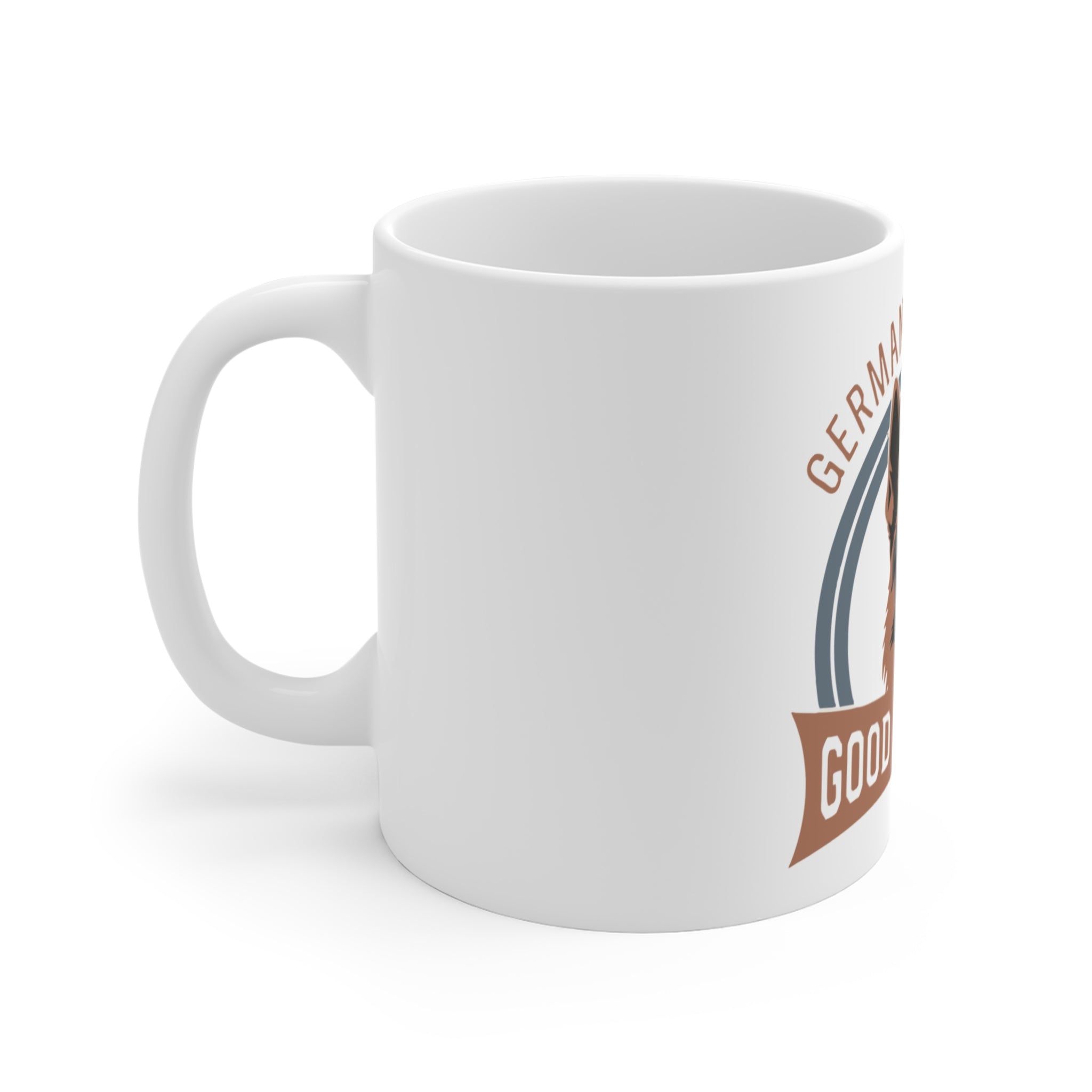German Shepherd Good Dog Club Mug – 11oz Ceramic Coffee Cup