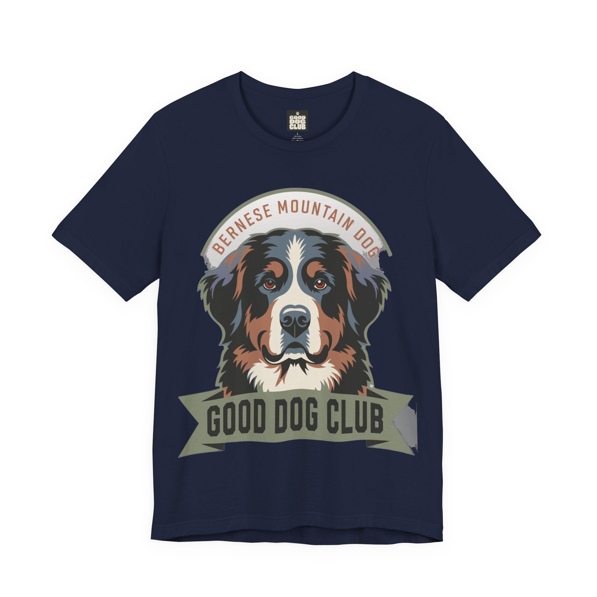 Bernese Mountain Dog 'Good Dog Club' T-Shirt