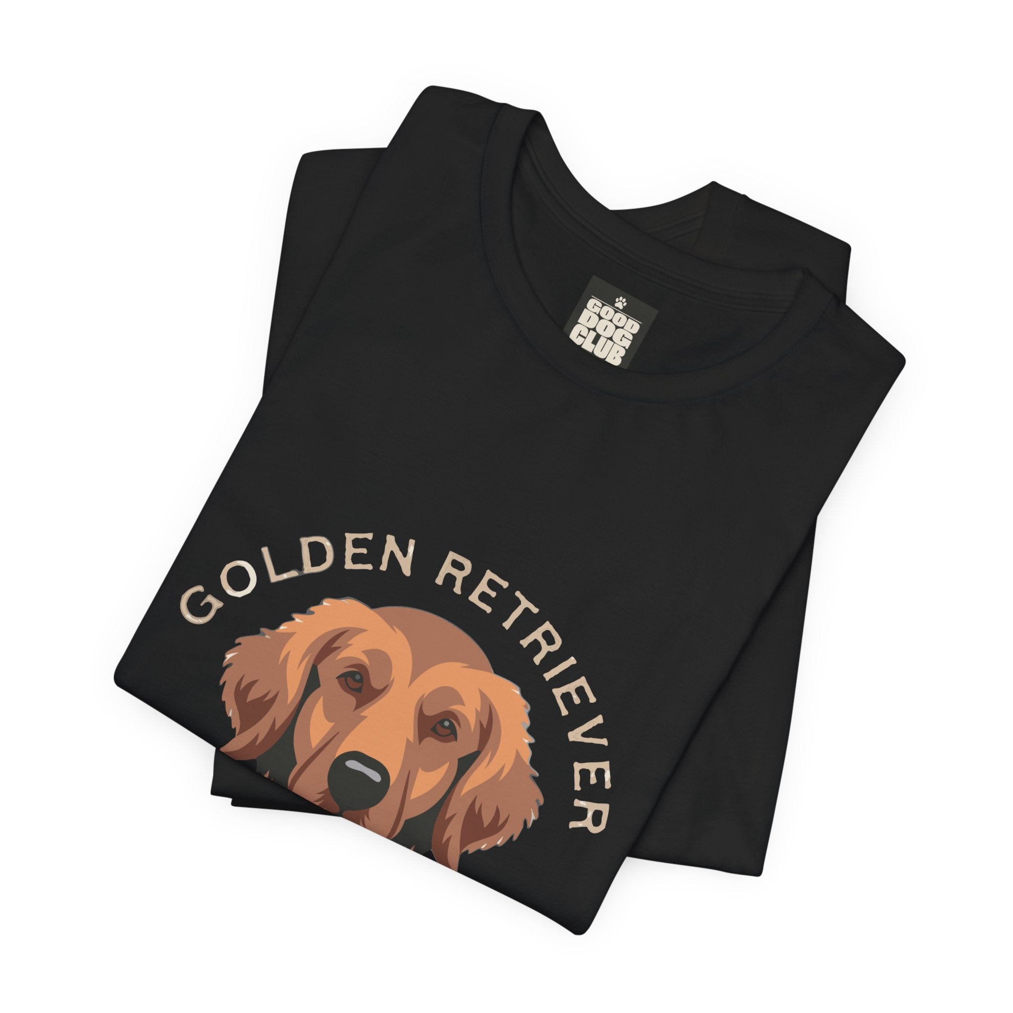Golden Retriever 'Good Dog Club' T-Shirt — Dog Lover Graphic Tee