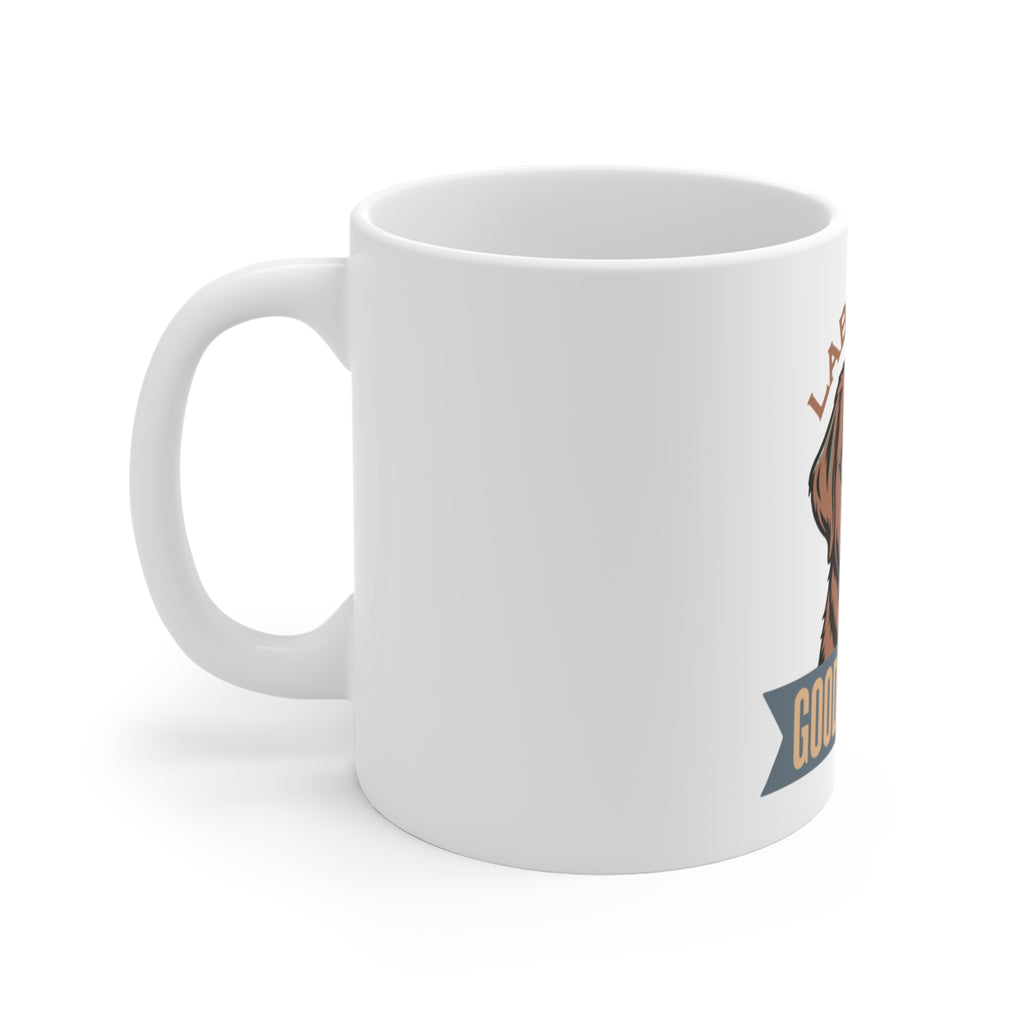 Labrador Good Dog Club Mug — 11oz Ceramic Coffee Cup for Dog Lovers