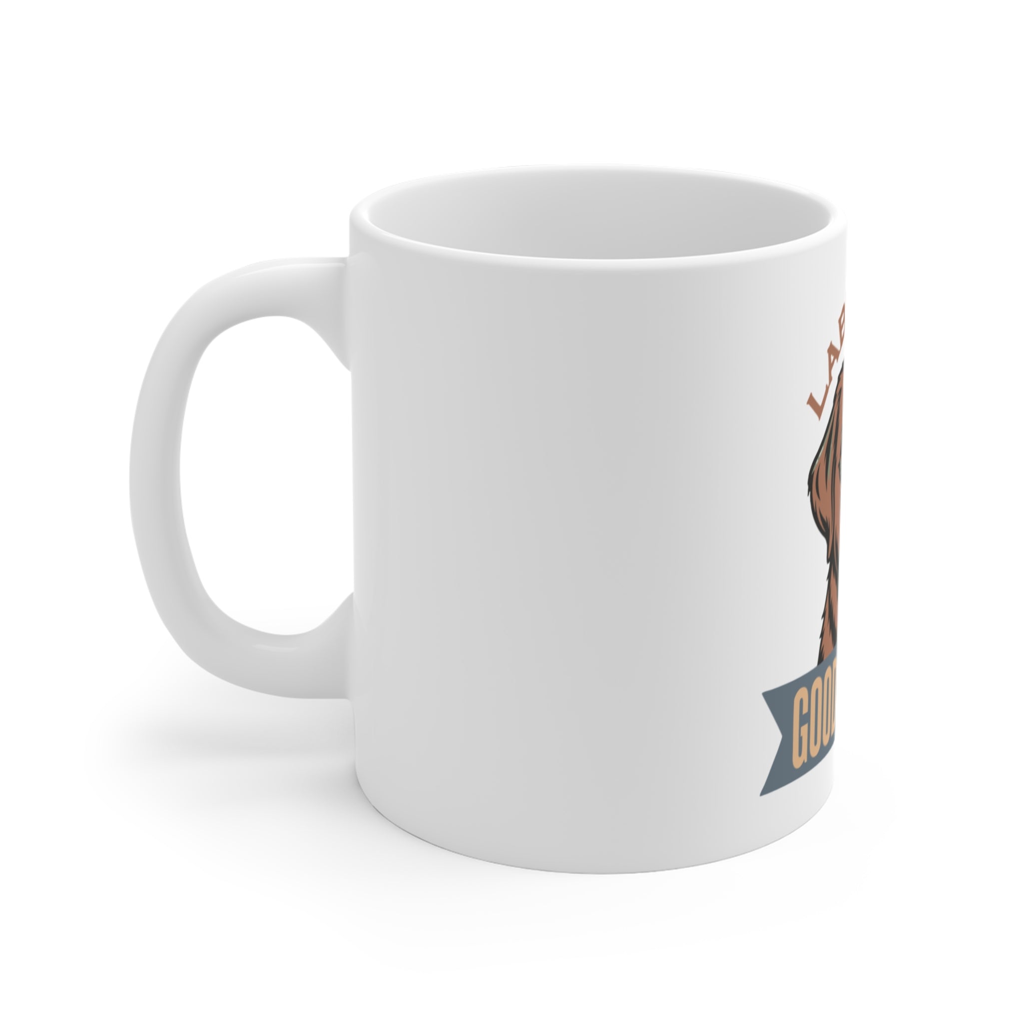 Labrador Good Dog Club Mug — 11oz Ceramic Coffee Cup for Dog Lovers