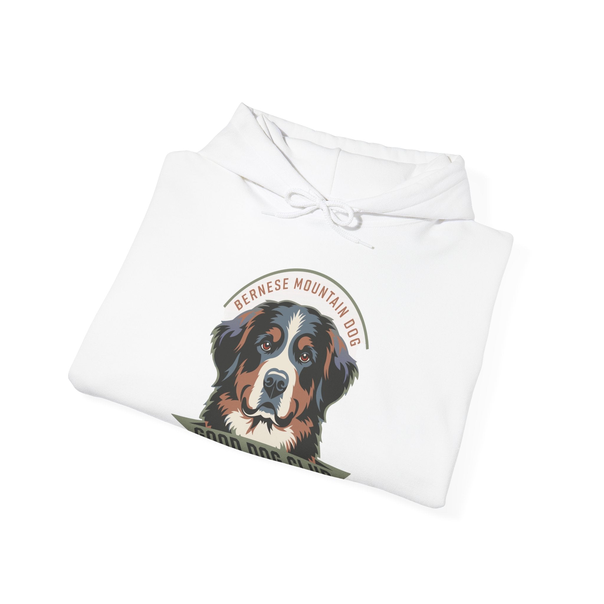 Bernese Mountain Dog 'Good Dog Club' Hoodie - Dog Lover Crewneck