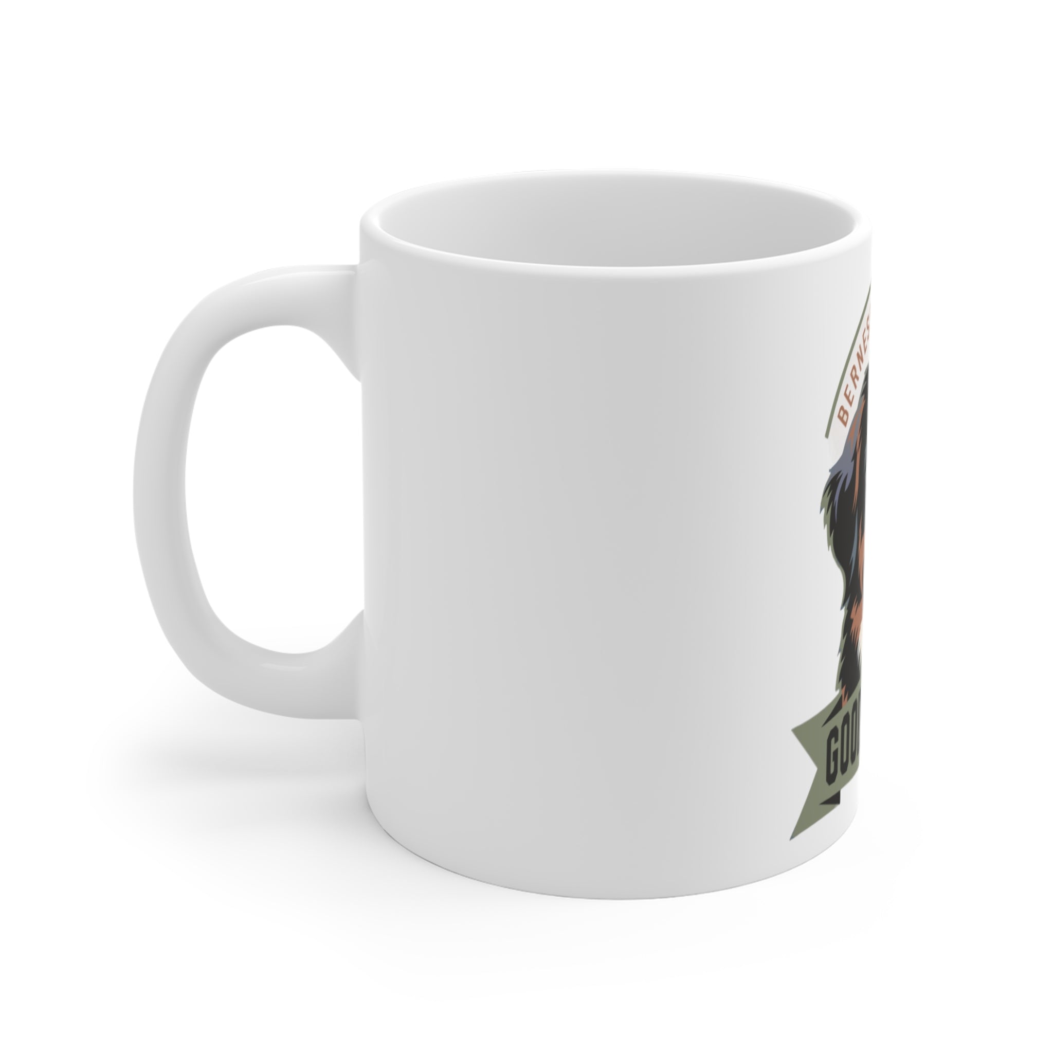 Bernese Mountain Dog 'Good Dog Club' 11oz Coffee Mug