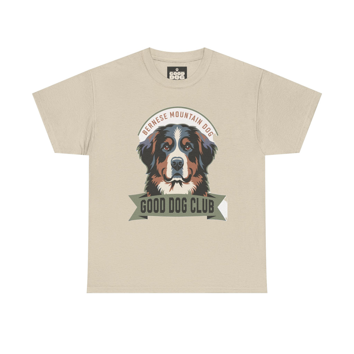 Bernese Mountain Dog Good Dog Club T-Shirt