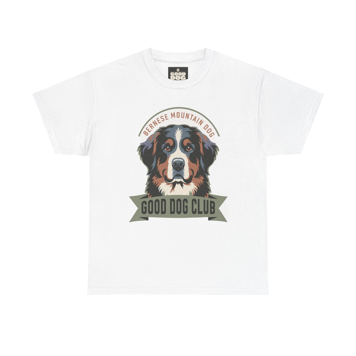 Bernese Mountain Dog Good Dog Club T-Shirt