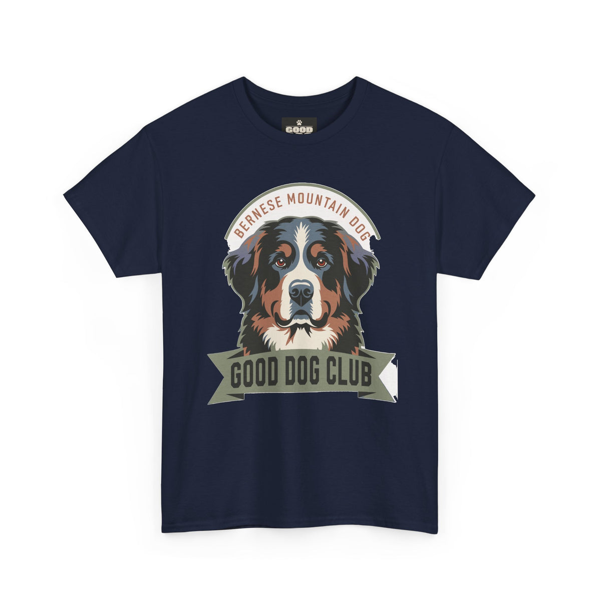 Bernese Mountain Dog Good Dog Club T-Shirt