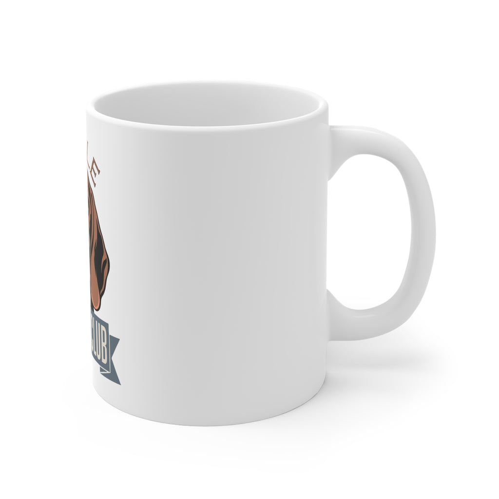 Beagle Good Dog Club Mug — 11oz Ceramic Coffee Cup for Beagle Lovers