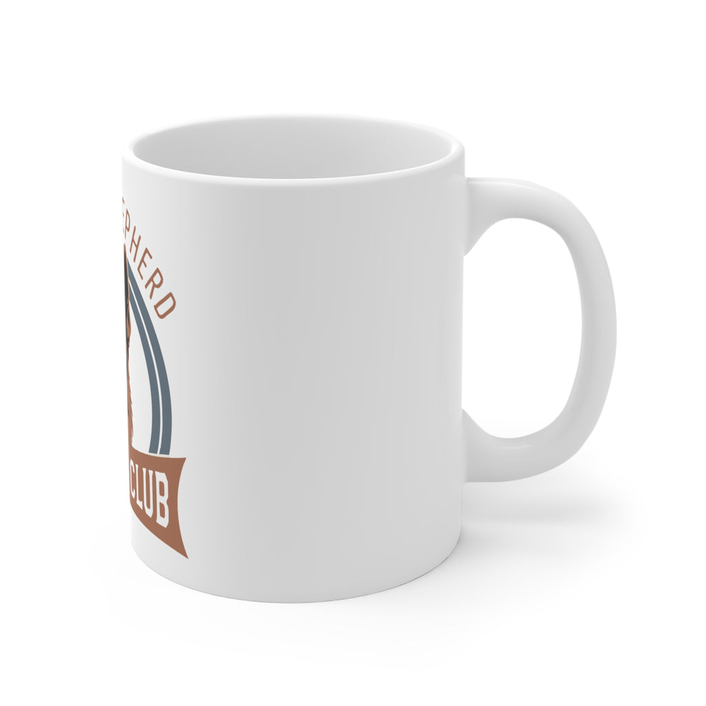 German Shepherd Good Dog Club Mug – 11oz Ceramic Coffee Cup