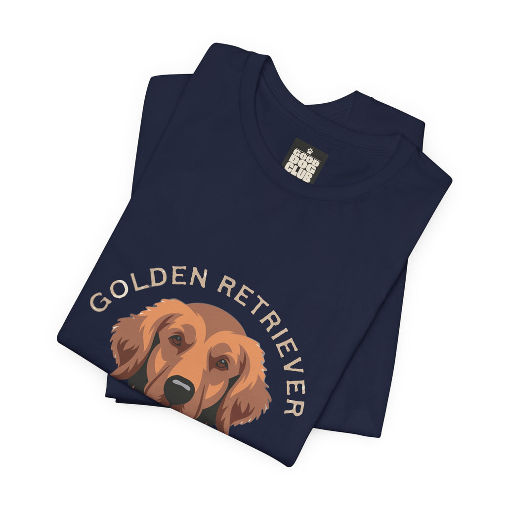 Golden Retriever 'Good Dog Club' T-Shirt — Dog Lover Graphic Tee