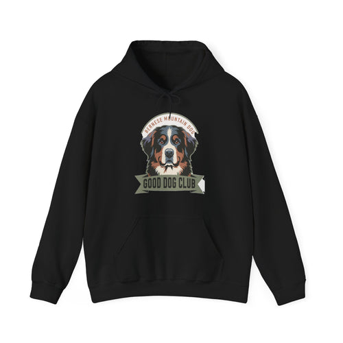 Bernese Mountain Dog 'Good Dog Club' Hoodie - Dog Lover Crewneck