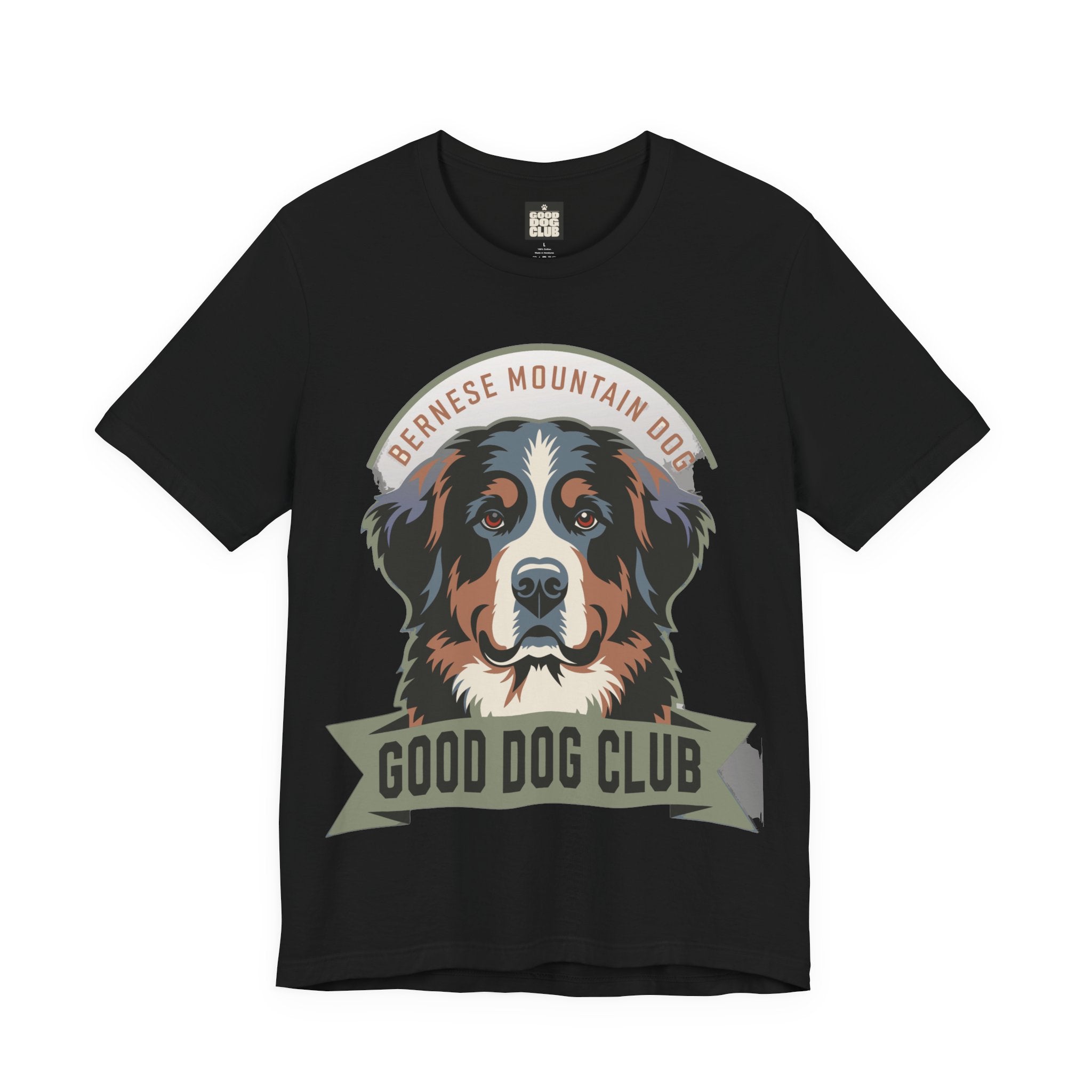 Bernese Mountain Dog 'Good Dog Club' T-Shirt
