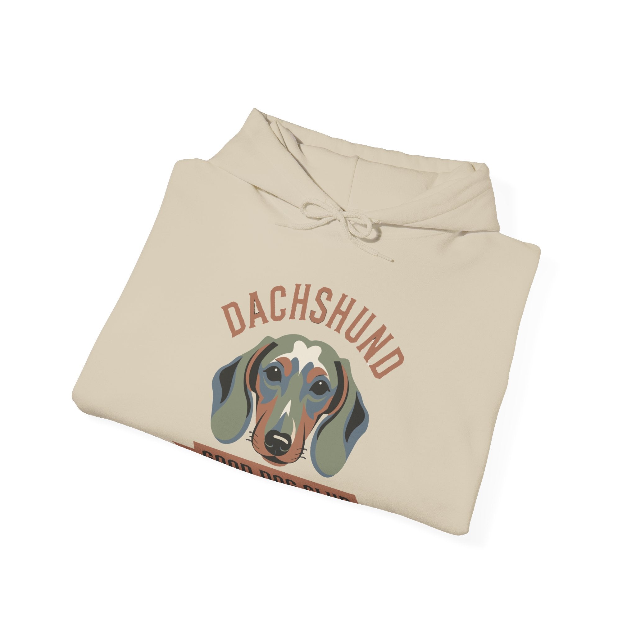 Dachshund 'Good Dog Club' Hoodie — Cute Retro Sausage Dog Sweatshirt