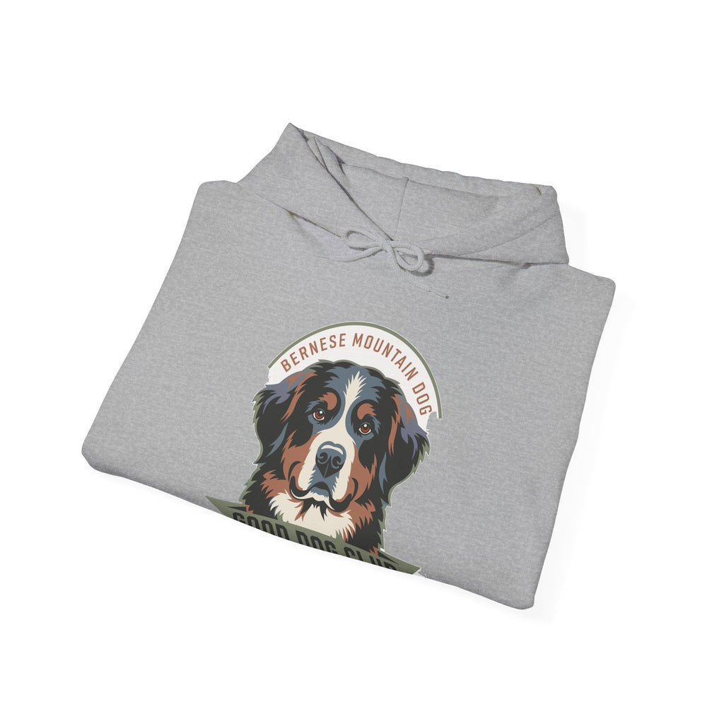 Bernese Mountain Dog 'Good Dog Club' Hoodie - Dog Lover Crewneck
