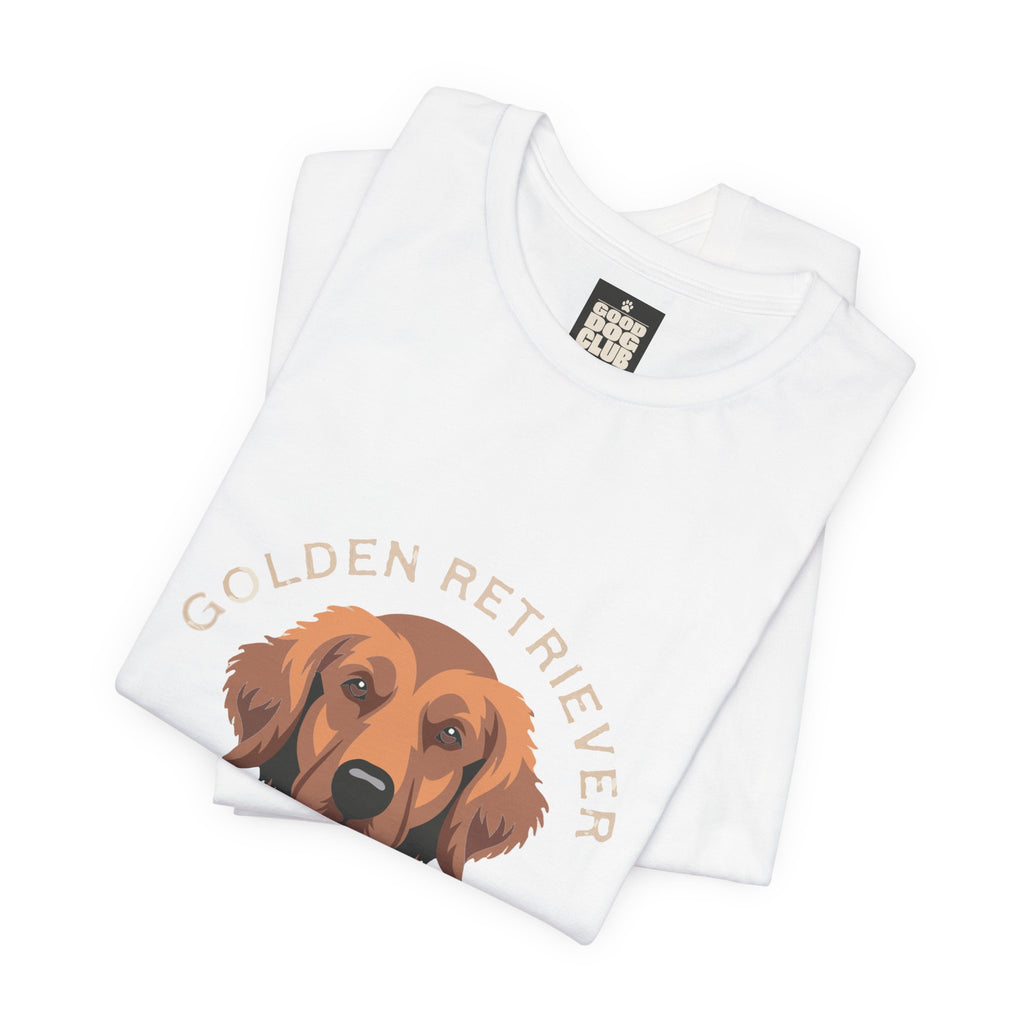 Golden Retriever 'Good Dog Club' T-Shirt — Dog Lover Graphic Tee