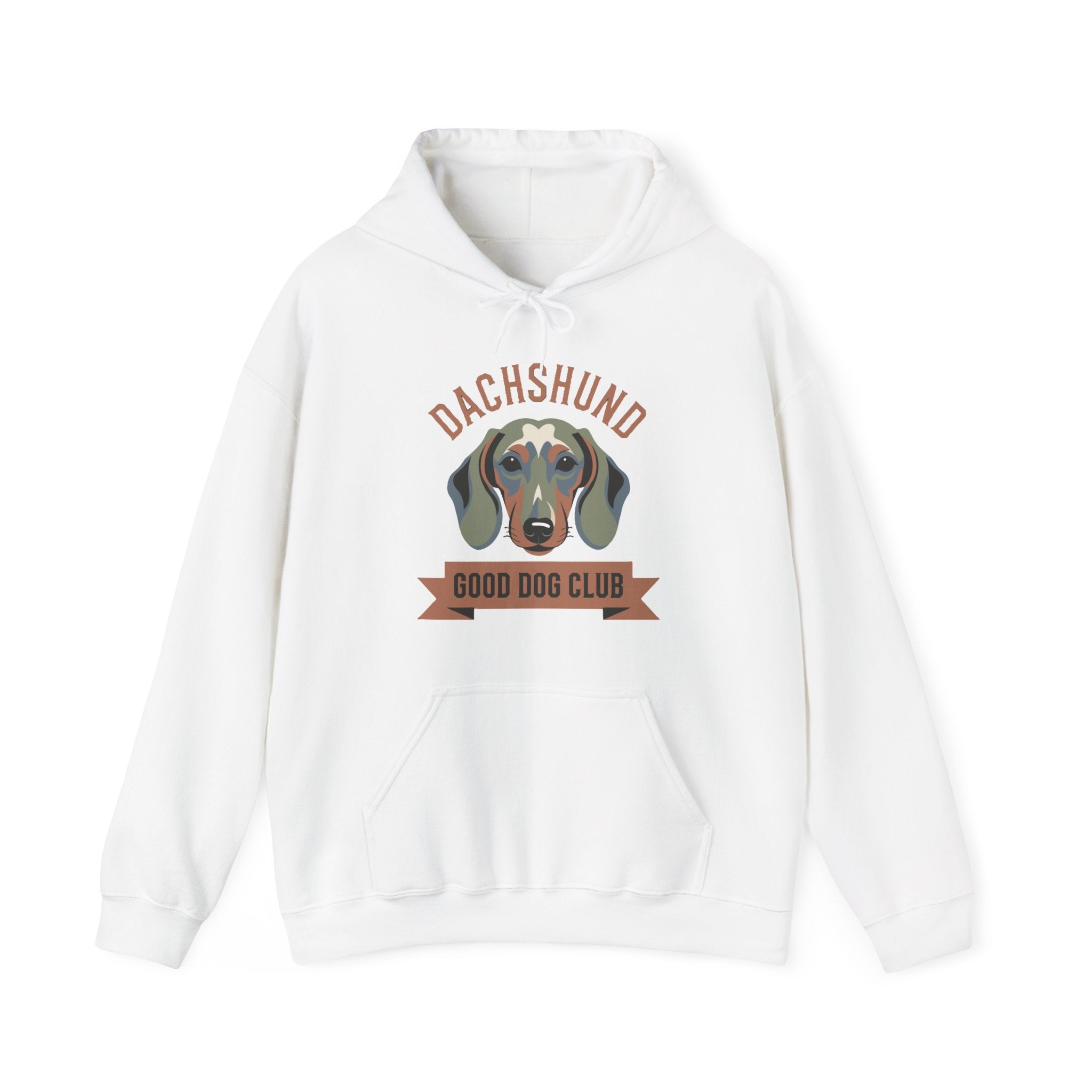 Dachshund 'Good Dog Club' Hoodie — Cute Retro Sausage Dog Sweatshirt