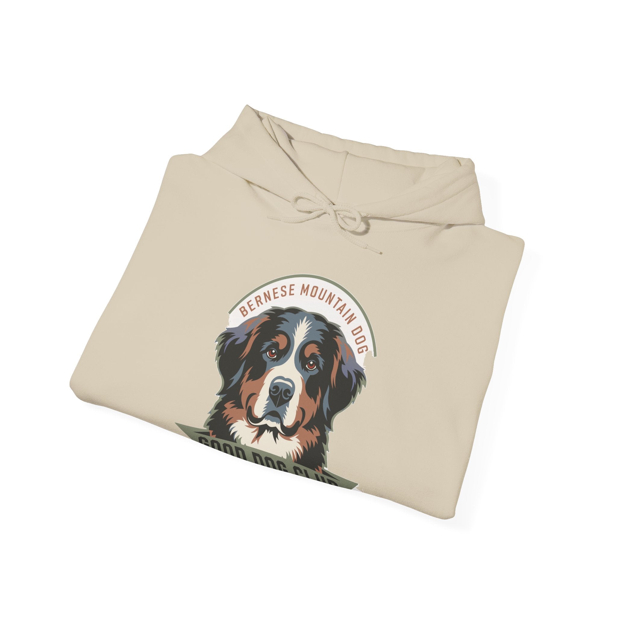 Bernese Mountain Dog 'Good Dog Club' Hoodie - Dog Lover Crewneck