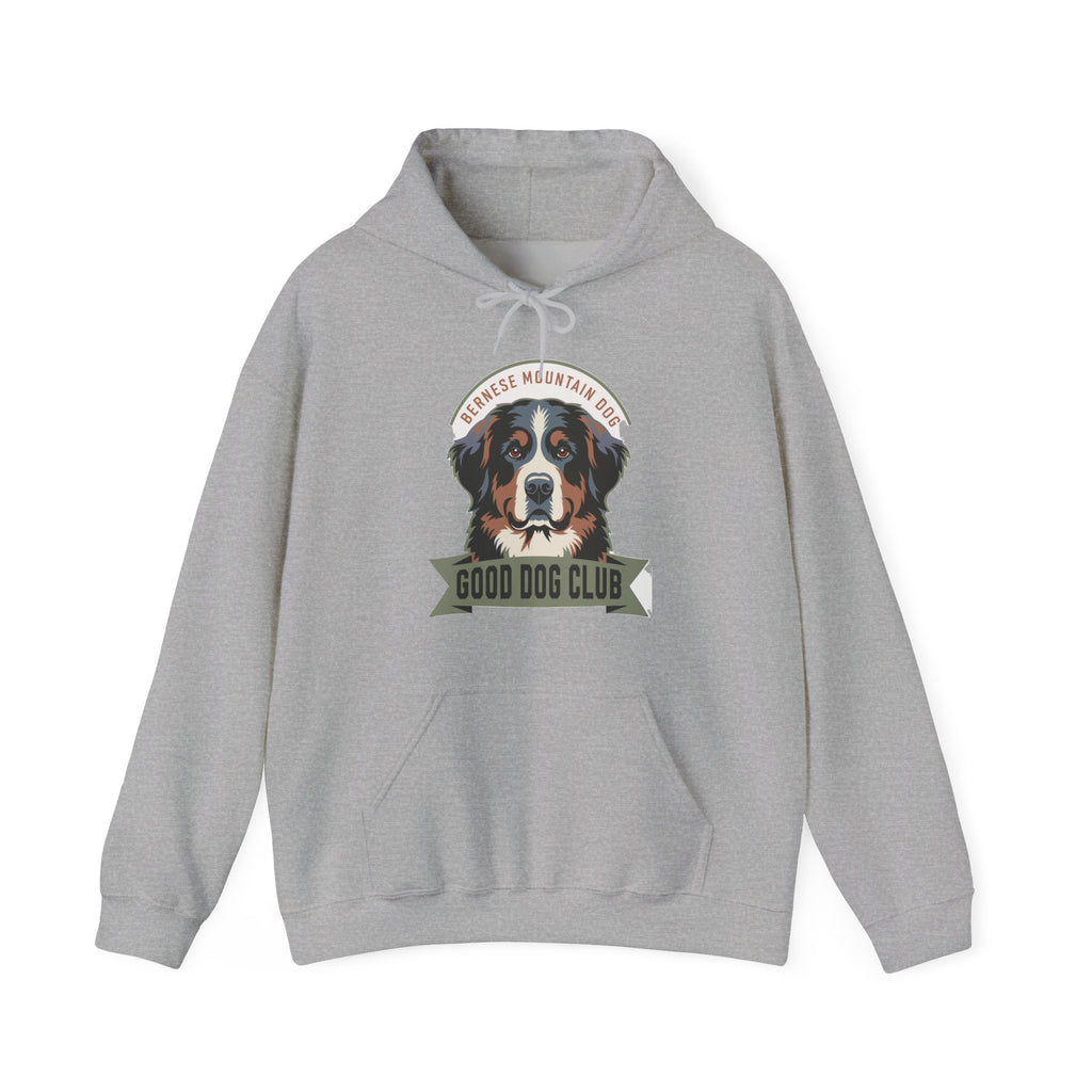 Bernese Mountain Dog 'Good Dog Club' Hoodie - Dog Lover Crewneck