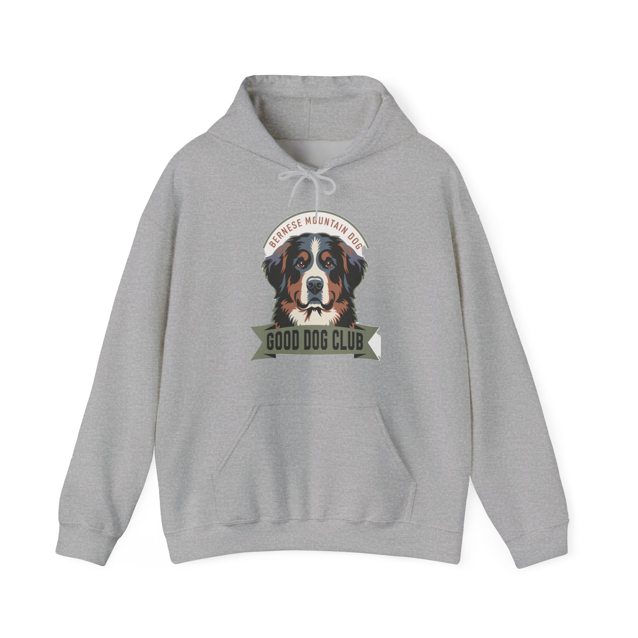 Bernese Mountain Dog 'Good Dog Club' Hoodie - Dog Lover Crewneck